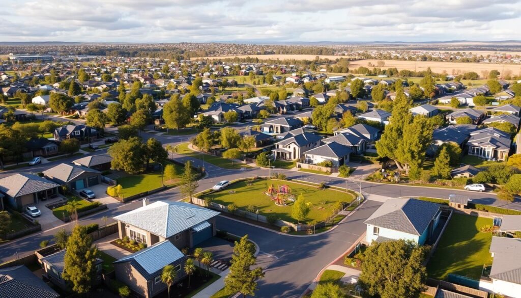 Residential areas in Truganina